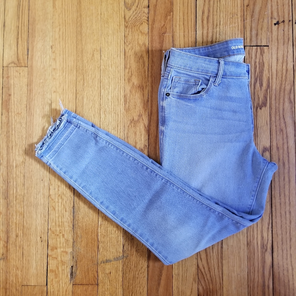 Old Navy Rockstar Jeans BRIGHT blue